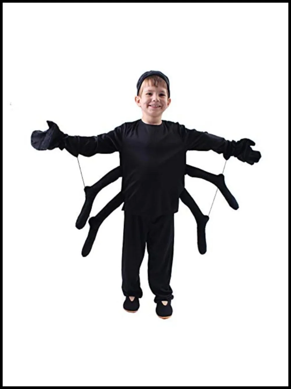 Spider Costume for Kids Halloween Dress Up 3-14 Years